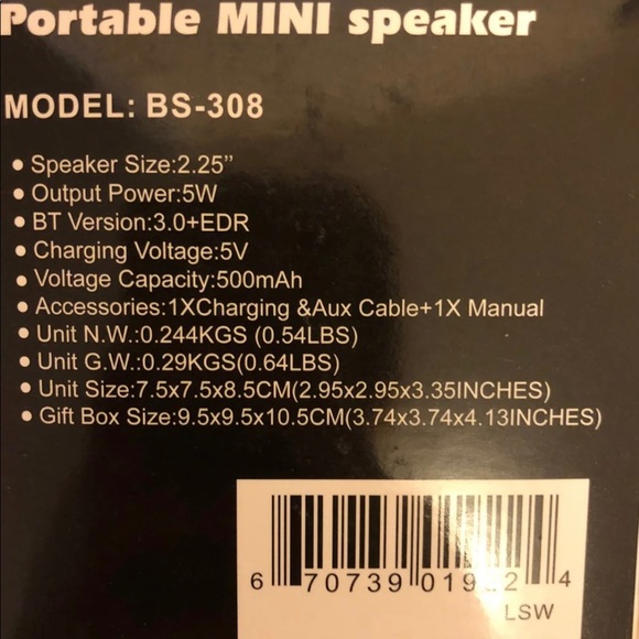 Sound Bar Bluetooth Speaker - Picture 2 of 3